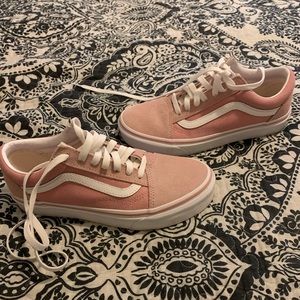 Rose Pink Vans Sz 6.5